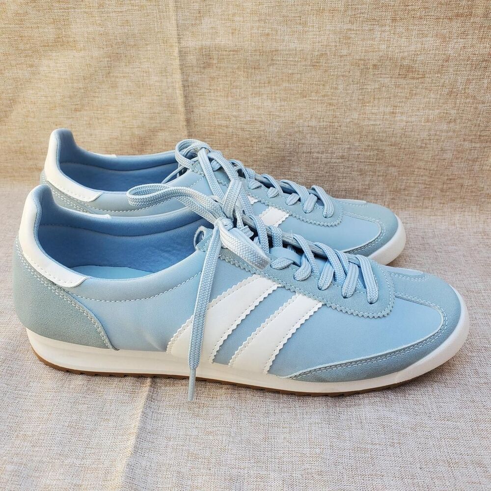 Adidas-originals Men's Blue and White Trainers